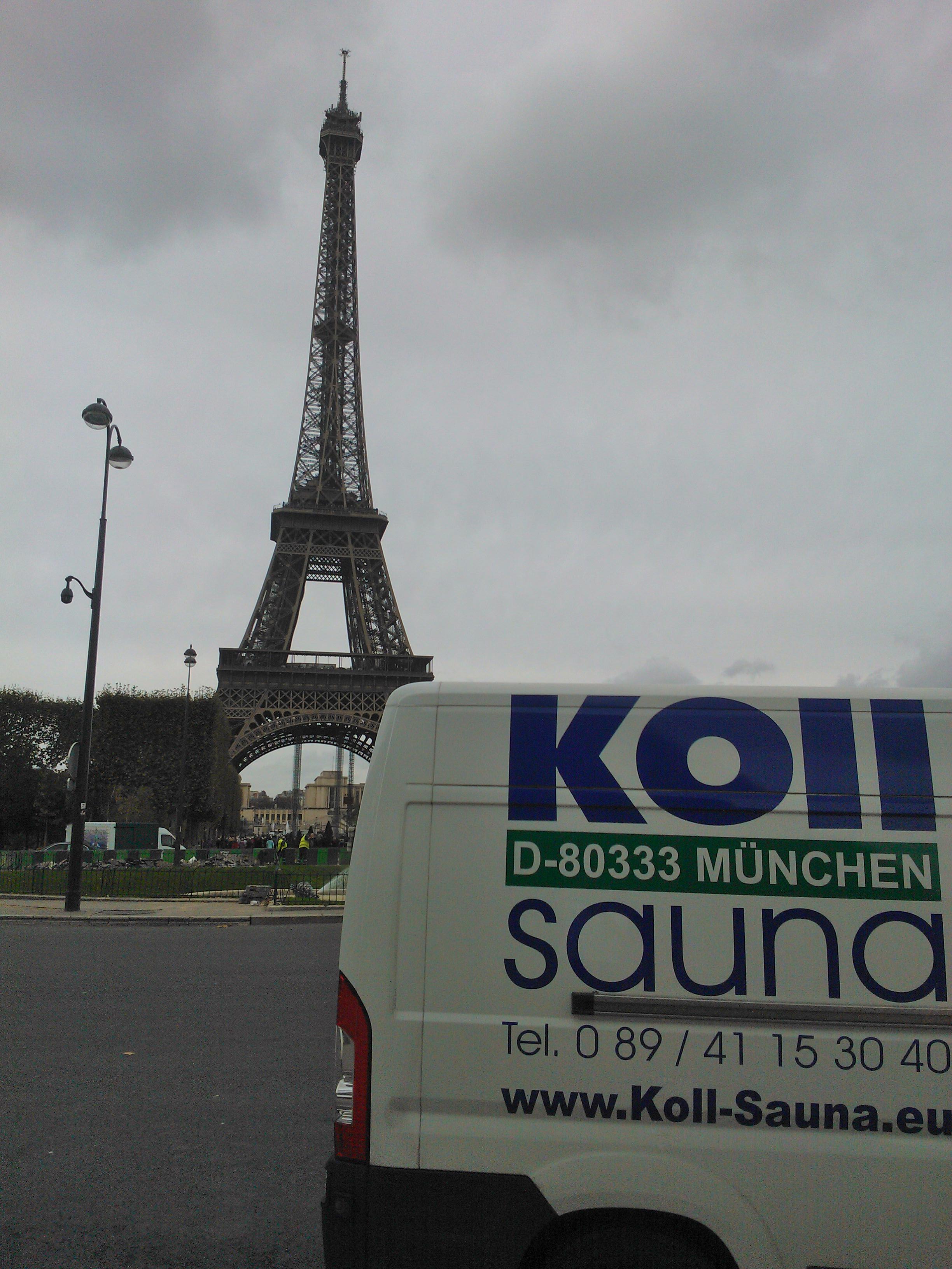Koll Saunabau in Paris nähe Eiffelturm